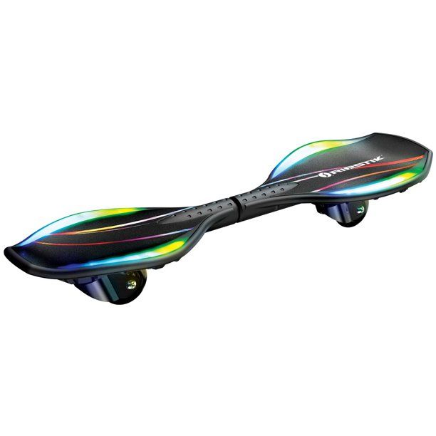 Photo 1 of Razor Black Label RipStik Ripster Light Up–Two Wheel Caster Board with Multi-Color LED Lights, Compact and Lightweight, for Kids and Teens
