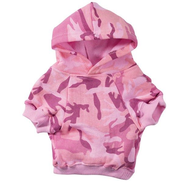 Photo 1 of Casual Canine Cotton Camo Dog Hoodie
