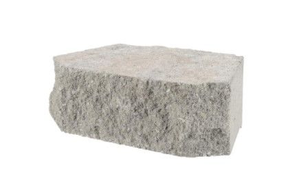 Photo 1 of 4 in. x 11.75 in. x 6.75 in. Pewter Concrete Retaining Wall Block (144 Pcs. / 46.5 Face ft. / Pallet), 2 pallets!!!
