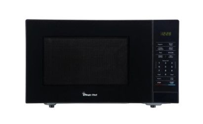 Photo 1 of 1.1 cu. ft. Countertop Microwave in Black with Gray Cavity
