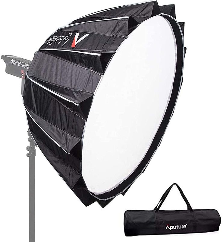 Photo 1 of Aputure Light Dome II Softbox 35 Inch Deep Octagon Softbox for Aputure 120D Mark 2 300D II 300X 120D 120T and Other Bowen-S Mount Lights