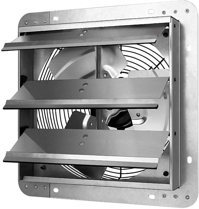 Photo 1 of  12 Inch Shutter Exhaust Fan Aluminum,High Speed