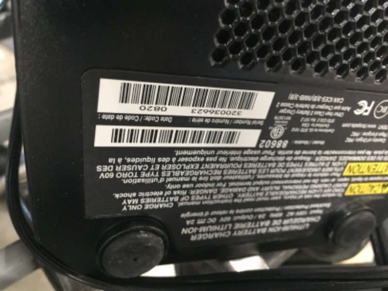 Photo 1 of 60-Volt Max Lithium-Ion Brushless Cordless 14 in./16 in. String Trimmer - 2.5 Ah Battery and Charger Included
