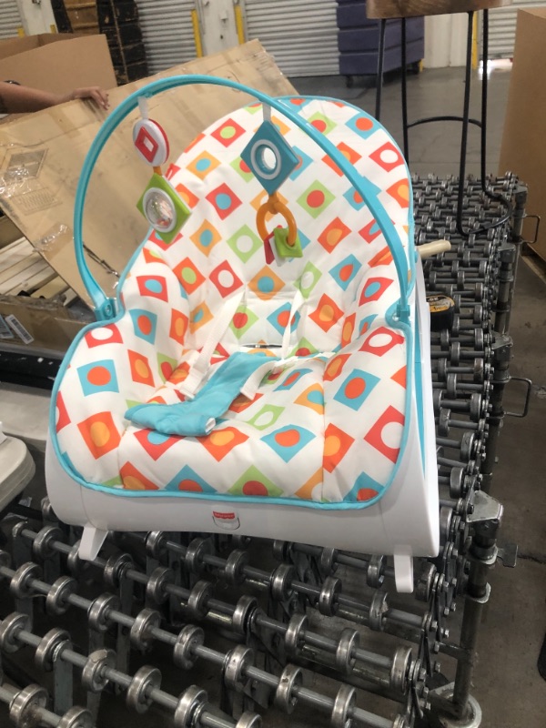 Photo 2 of Fisher-Price Infant-to-Toddler Rocker - Geo Diamonds