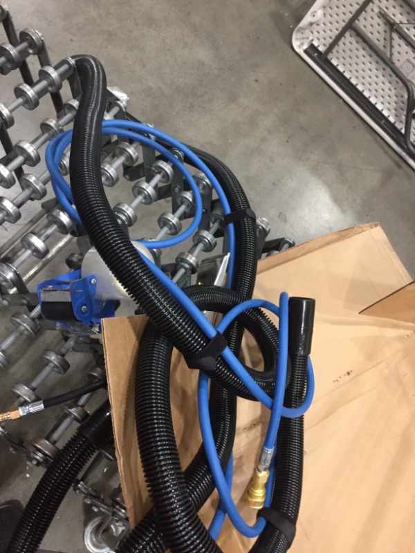 Photo 1 of Sandia 50-1001 Spotter 3-Gallon Spot Extractor 55 PSI w/ 7 ft. Vacuum and Solution Hoses & 4” Stainless Steel Upholstery Tool