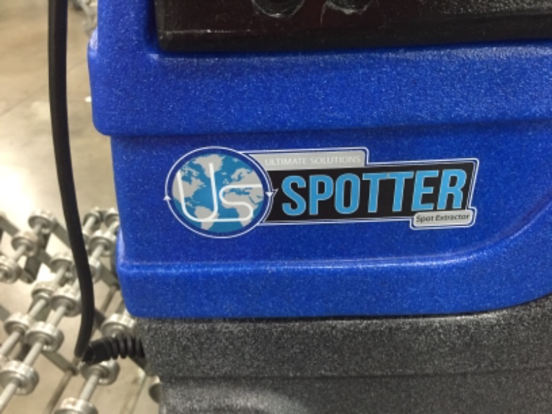 Photo 1 of Sandia 50-1001 Spotter 3-Gallon Spot Extractor 55 PSI w/ 7 ft. Vacuum and Solution Hoses & 4” Stainless Steel Upholstery Tool