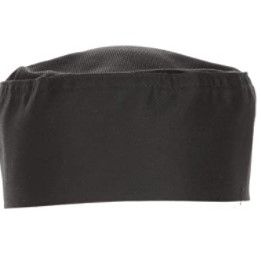 Photo 1 of Chef Works Unisex Cool Vent Chef Beanie one size
($11)
round black hat with silver design 
11+20