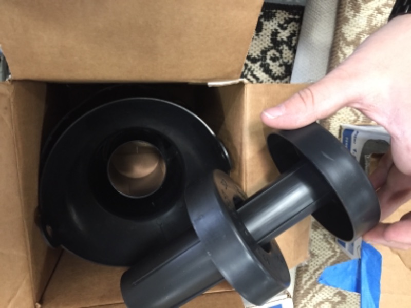 Photo 3 of 2 ITEMS 
Perma-Boot Pipe Boot Repair Flashing adjustable 1.5 in. I.D. to 3 in. I.D. Vent Pipe in Black ($20 X 2)