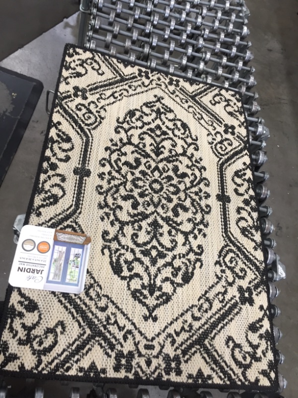 Photo 3 of 2 mats
Home Dynamix Tranquility Beige 20 in. x 30 in. Bath Mat ($13)
Home Dynamix Cafe Jardin Beige/Black 23.6 in. x 35.4 in. Kitchen Mat ($17)

13 +17