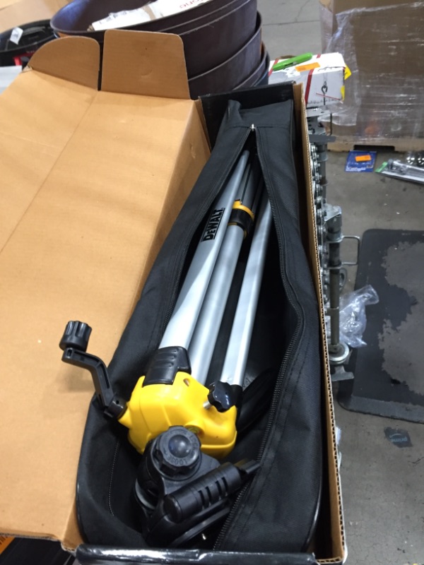 Photo 2 of dewalt dw0881t laser tripod with tilting head