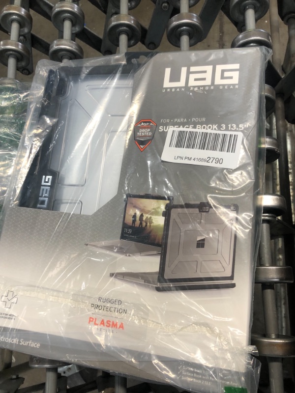 Photo 3 of BUNDLE, UAG Surface Book 3, 2, 1, Performance Base Case [13.5-inch Screen] Feather-Light Rugged [Ice] Military Drop Tested Laptop Case
AND, Hot Tools One Step Volumizer Carrying Storage Case, Black

