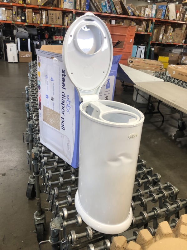 Photo 5 of Ubbi Diaper Pail in White at Nordstrom
**MINOR DENT**