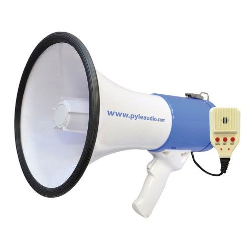 Photo 1 of Pyle Pro 50-watt Megaphone Bullhorn with Record, Siren & Talk Modes
**BATTERIES NOT INCLUDED**