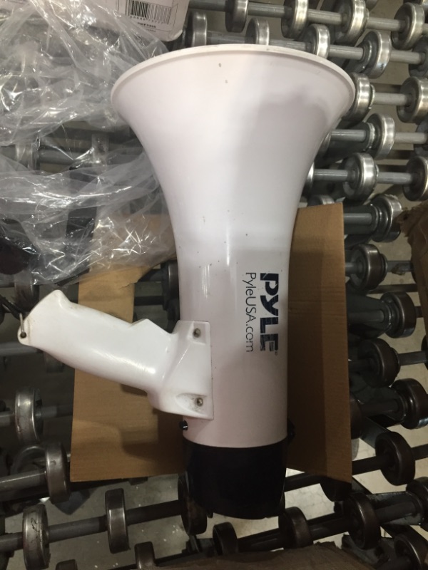 Photo 1 of Pyle Pro 50-watt Megaphone Bullhorn with Record, Siren & Talk Modes
**BATTERIES NOT INCLUDED**