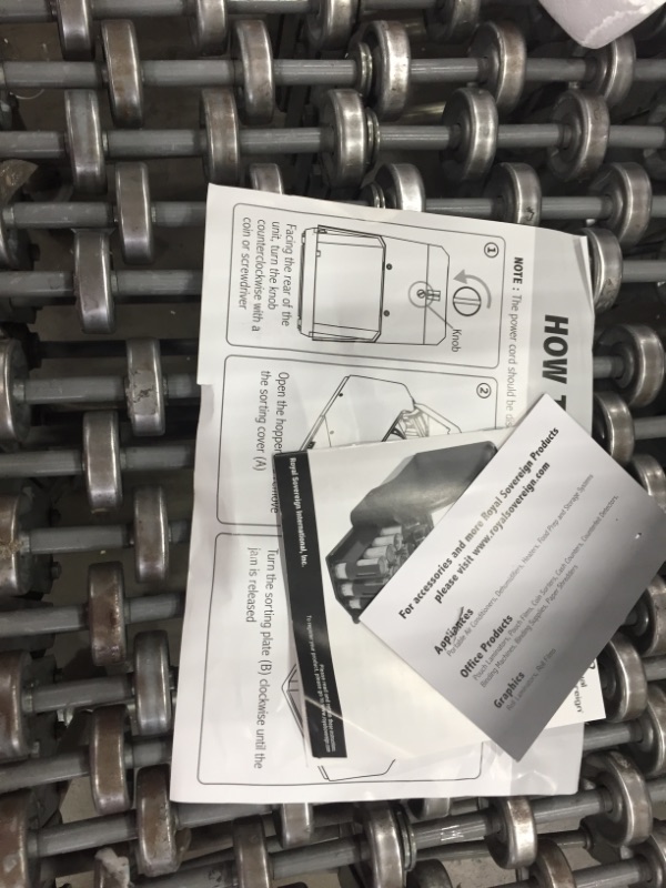 Photo 3 of Royal Sovereign FS-44P 4 Row Coin Sorter with Attachable Printer Option, 800 Coin Capacity