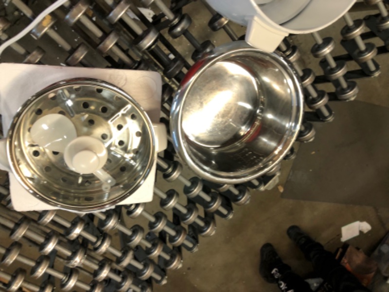 Photo 1 of OYAMA Stainless 16-Cup (Cooked) (8-Cup UNCOOKED) Rice Cooker, Stainless Steel Inner Pot, Stainless Steamer Tray (CNS-A15U)
