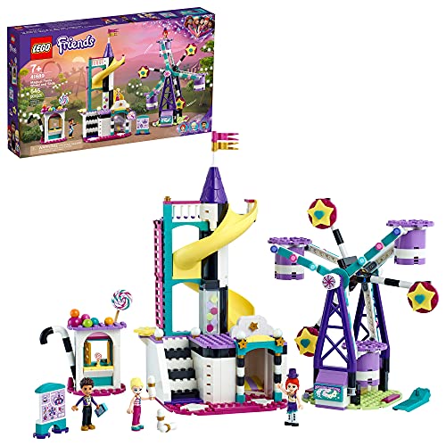 Photo 1 of LEGO Friends Magical Ferris Wheel and Slide 41689 Building Kit for Kids Theme Park with 3 Mini-Dolls; New 2021 (545 Pieces)
**LOOSE MISSING LEGO PIECES**
