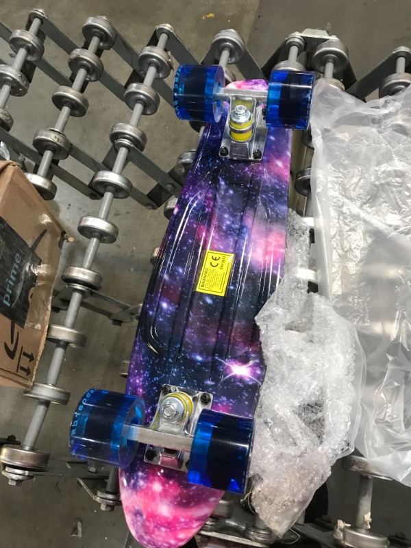 Photo 1 of Skateboards Complete 22 Inch Mini Cruiser Retro Skateboard for Kids Boys Youths Beginners
