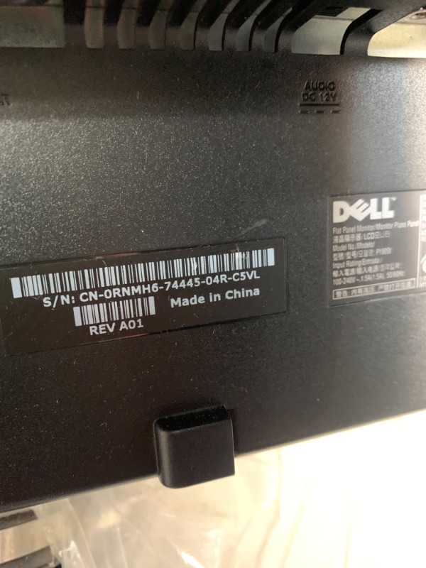 Photo 2 of Dell CN-ORNMH6-74445-14M-DKOL Monitor
AS IS UNABLE TO TEST - PARTS ONLY 