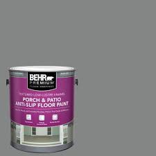 Photo 1 of 1 Gal. #PFC-63 Slate Gray Textured Low-Lustre Enamel Interior/Exterior Anti-Slip Porch and Patio Floor Paint
