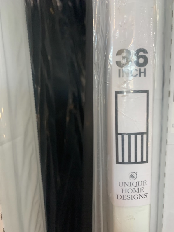 Photo 1 of 36 in. x 80 in. Geneva White Outswing Vinyl Hinged Screen Door

