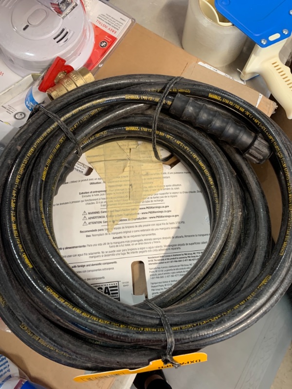 Photo 1 of 5/16 in. x 40 ft. 3700 PSI Pressure Washer Hose

