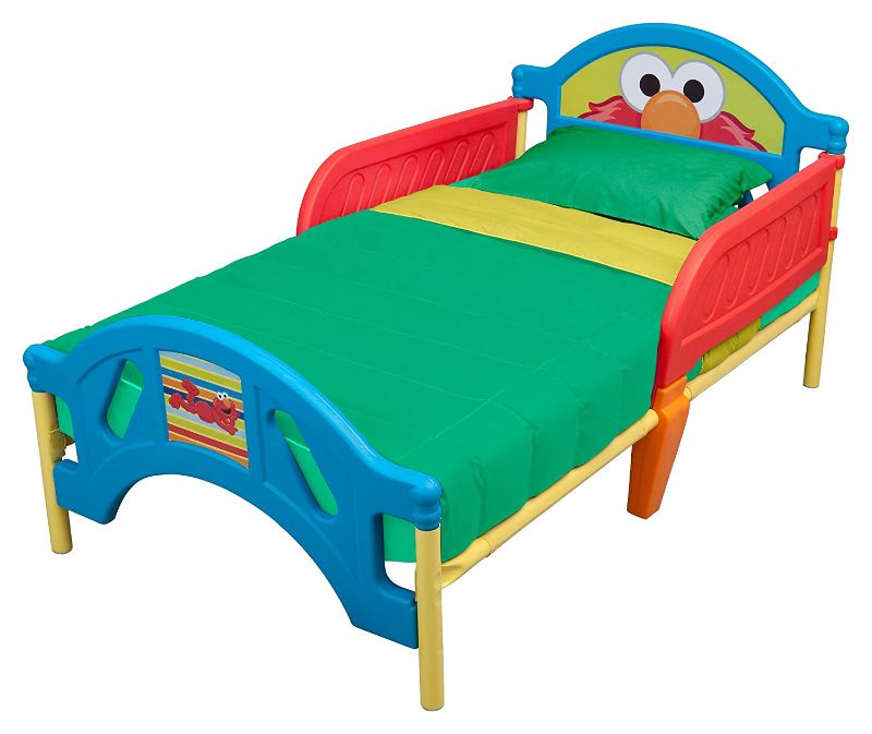 Photo 1 of Delta Children Plastic Toddler Bed, Sesame Street
PREVIOUSLY OPENED 