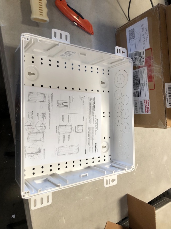 Photo 3 of Leviton 47605-14E SMC 14-Inch Series, Structured Media Enclosure only, White
