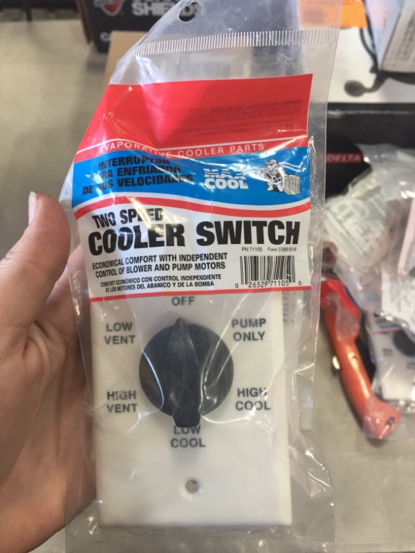 Photo 1 of 6-Position Evaporative Cooler Wall Switch
(PACK OF 12)