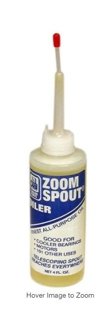 Photo 1 of 4 oz. Evaporative Cooler Zoom Spout Oil
(PACK OF 10)
MINOR DAMAGE, PLEASE SEE PHOTOS 