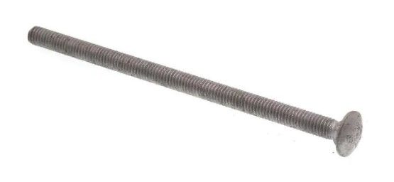 Photo 1 of 5/16 in.-18 x 6 in. A307 Grade A Hot Dip Galvanized Steel Carriage Bolts (15-Pack)
(3 PACKAGES) 
