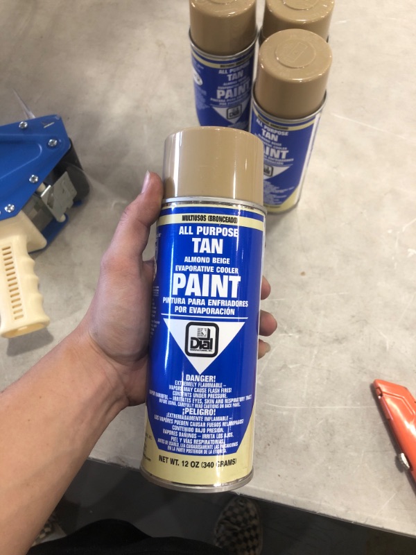 Photo 2 of 13 oz. Evaporative Cooler Touch-Up Paint (12OZ)
(4 SPRAY CANS)