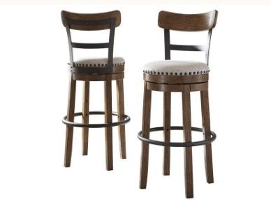 Photo 1 of ***ONLY ONE CHAIR*** SIMILAR TO STOCK PHOTO****
1 Pack Bar Stools - Brown