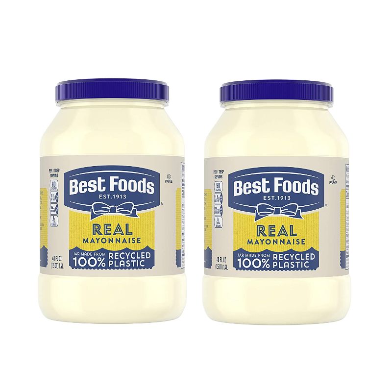 Photo 1 of Best Foods Real Mayonnaise Gluten Free 48 oz Twin Pack
AS IS EXPIRED SEPTEMBER 28 2021 