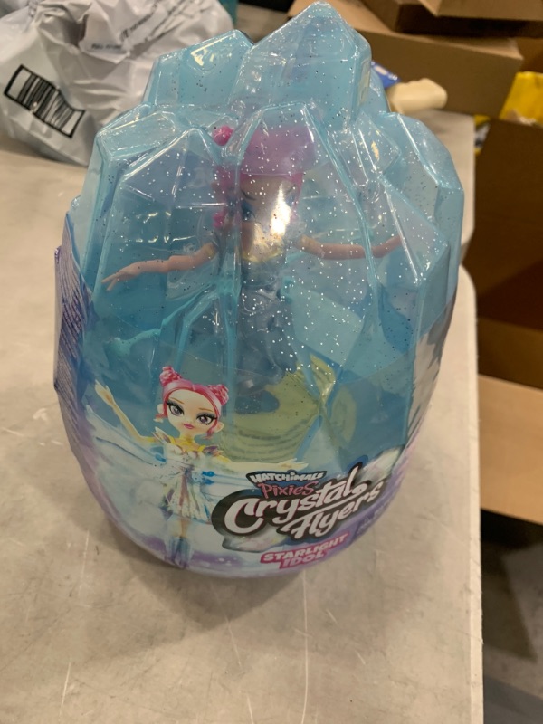 Photo 2 of Hatchimals Pixies, Crystal Flyers Starlight Idol Magical Flying Pixie Toy with Lights, Kids Toys for Girls Ages 6 and up
