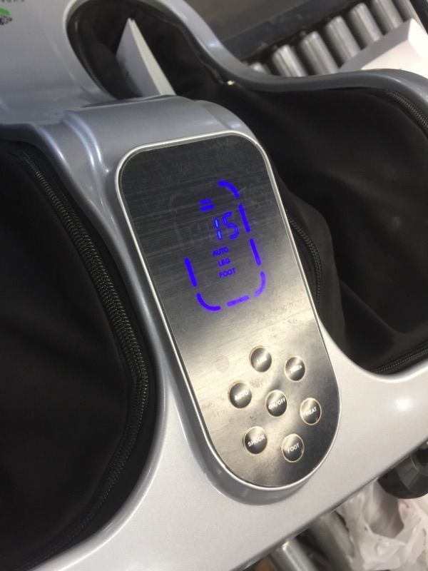 Photo 2 of 
Shiatsu Heated Foot and Calf Massager Machine to Relieve Sore Feet, Ankles, Calfs and Legs, Deep Kneading Therapy, Relaxation Vibration and Rolling &...