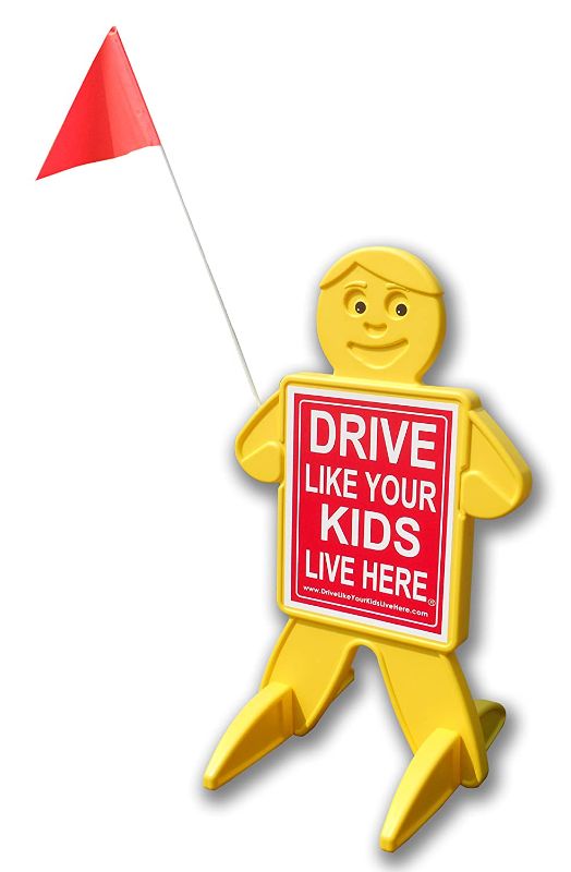 Photo 1 of 
Drive Like Your Kids Live Here Safety Kid Caution Sign / Slow Down Signs Children At Play Warning for Neighborhood Streets - Made In USA