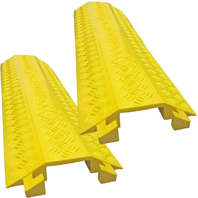 Photo 1 of 
Electriduct Drop Trak Cable & Hose Protector Cord Cover - Medium - Yellow 1