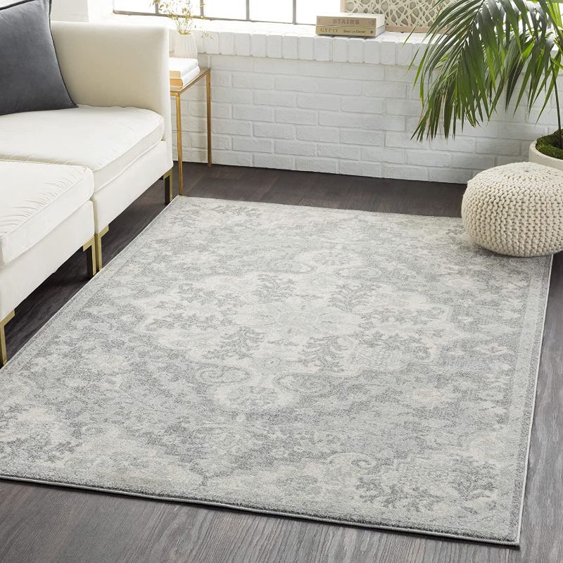 Photo 1 of 
Artistic Weavers Odelia Area Rug, 3'11" x 5'7", Charcoal
Size:3 Feet 11 Inch x 5 Feet 7 Inch
Color:Charcoal