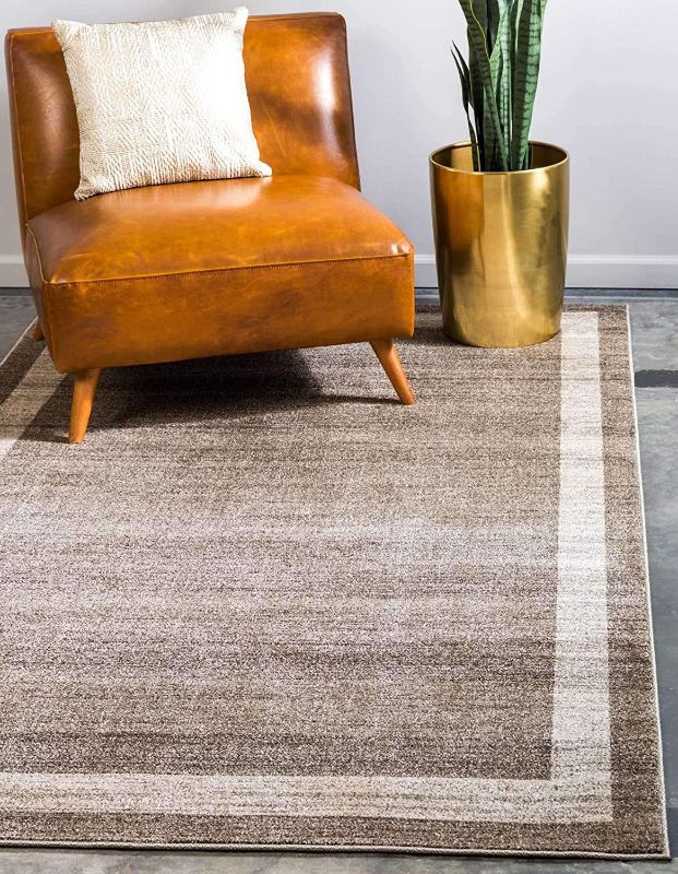 Photo 1 of 
Unique Loom Del Mar Collection Contemporary Transitional Area Rug, 8' x 11', Light Brown/Beige
Size:8' x 11'
Color:Light Brown/Beige