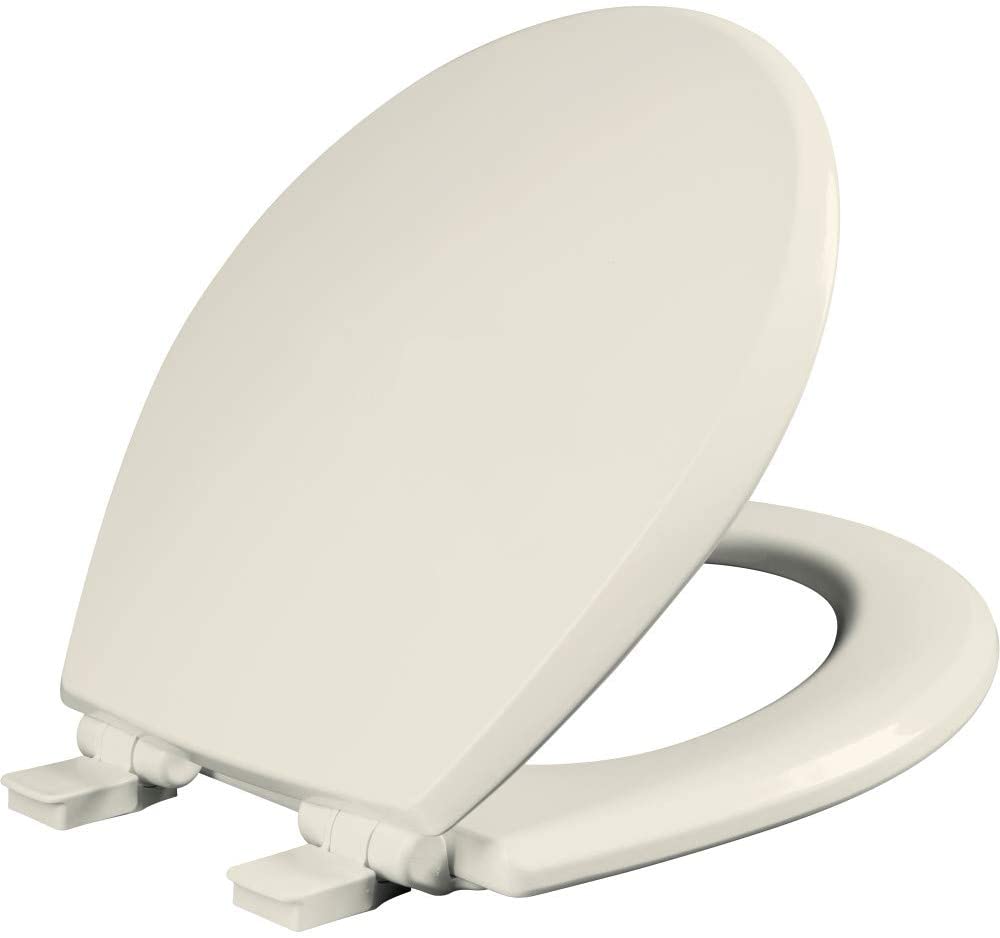 Photo 1 of 
Mayfair 847SLOW 346 Kendall Slow-Close, Removable Enameled Wood Toilet Seat That Will Never Loosen, 1 Pack - ROUND - Premium Hinge, Biscuit/Linen
Color:Biscuit/Linen
Size:1 Pack - ROUND - Premium Hinge