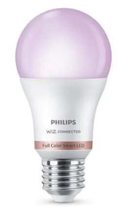 Photo 1 of Color and Tunable White A19 LED 60-Watt Equivalent Dimmable Smart Wi-Fi Wiz Connected Wireless Light Bulb
2 PKS