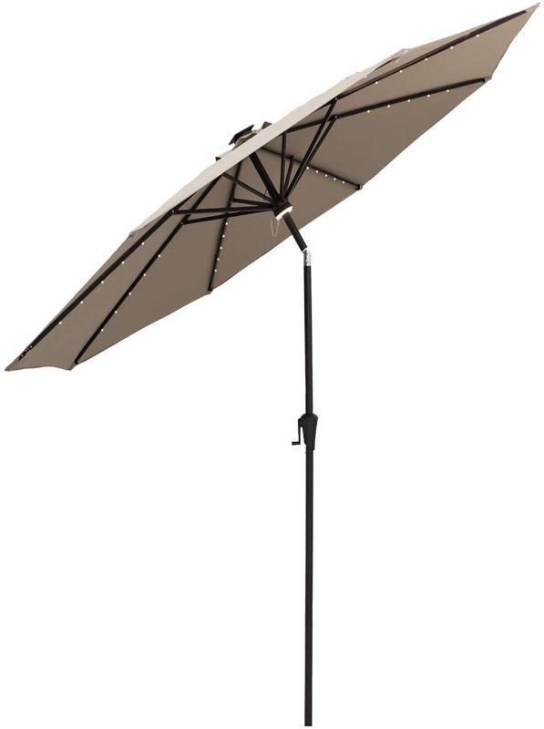 Photo 1 of 
FLAME&SHADE 10 ft Outdoor Patio and Table Umbrella NO LIGHTS