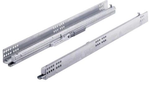 Photo 1 of 21 in. Full Extension Undermount Soft Close Drawer Slide Set 1-Pair (2 Pieces)