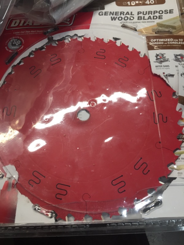 Photo 2 of 10 in. x 40-Tooth General Purpose Circular Saw Blade