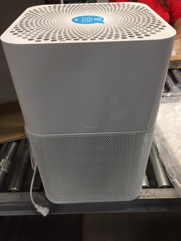 Photo 5 of Blueair Blue Pure 211+ Air Purifier 3 Stages with Two Washable Pre-Filters, Particle, Carbon Filter, Captures Allergens, Odors, Smoke, Mold, Dust, Germs, Pets, Smokers, Large Room

//SIMILAR TO REFERENCE PHOTO, TESTED AND FUNCTIONAL 