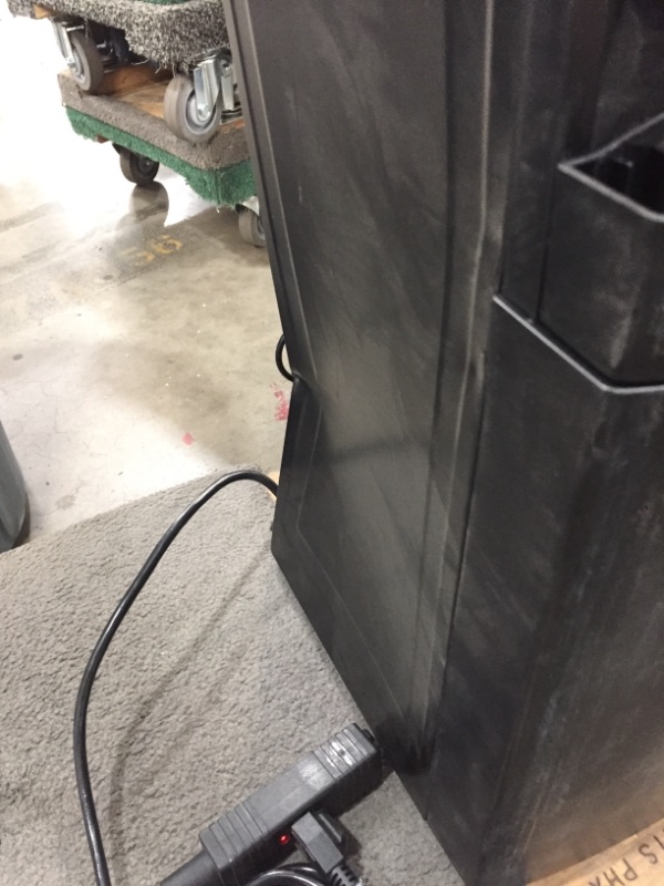 Photo 6 of GLACIER BAY Matte Black Top Load Water Dispenser

//TESTED AND FUNCTIONAL, MAJOR COSEMTIC DAMAGE AND DENT, MISSING DRIP PAN 
