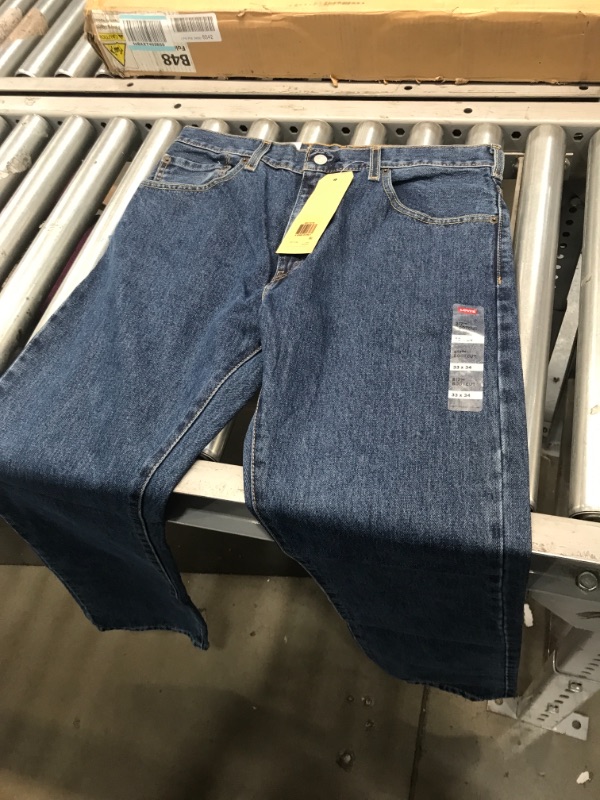 Photo 2 of Levi's Men's 517 Bootcut Jean size 33Wx34L