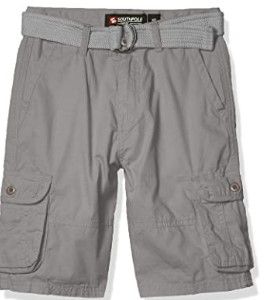 Photo 1 of Southpole Boys' Belted Ripstop Basic Cargo Shorts