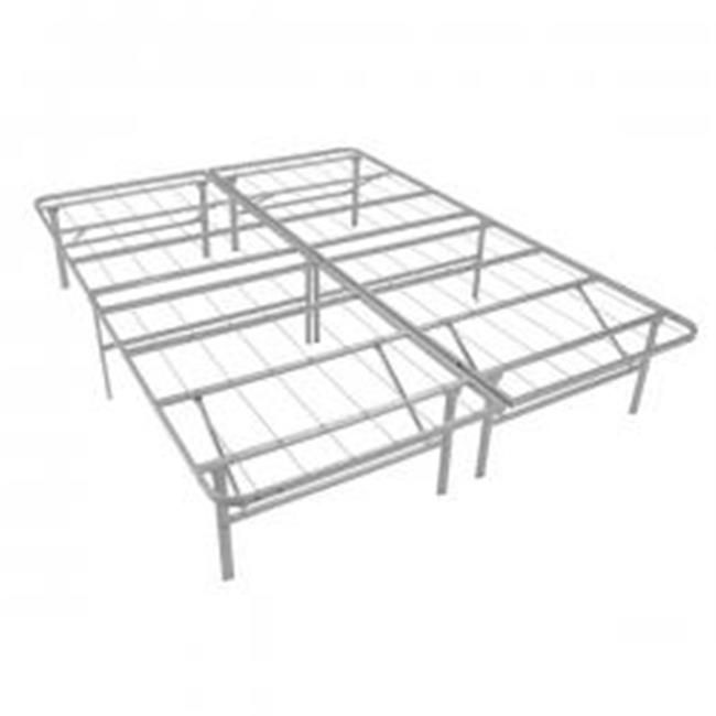 Photo 1 of Mantua Premium Platform Bed Base, Size: California King, Silver